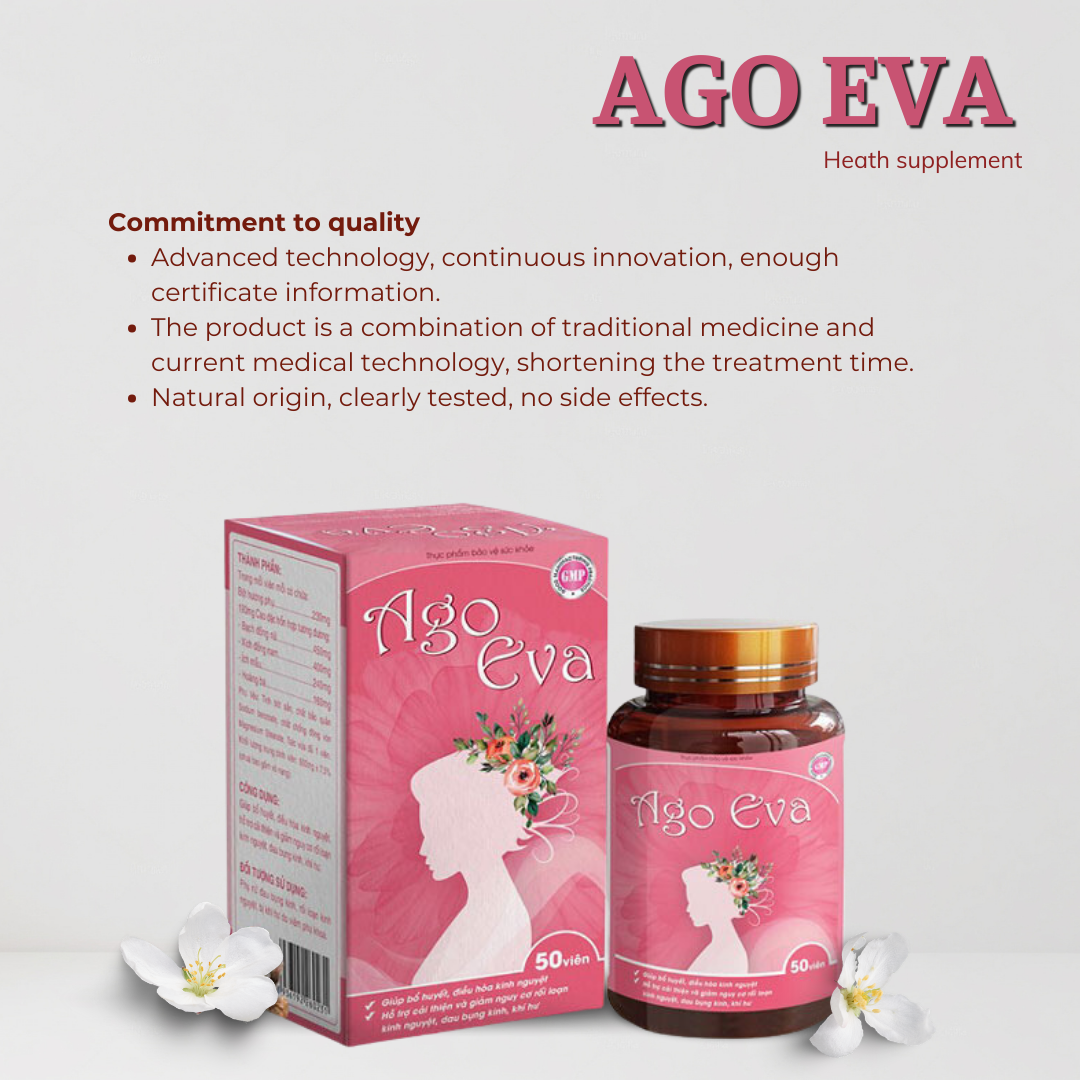 AGO EVA Women's Harmony: Menstrual & Reproductive Health Formula