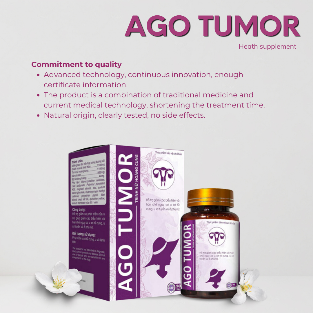 AGO TUMOR Guard - Natural Ally Against Fibroids and Cysts